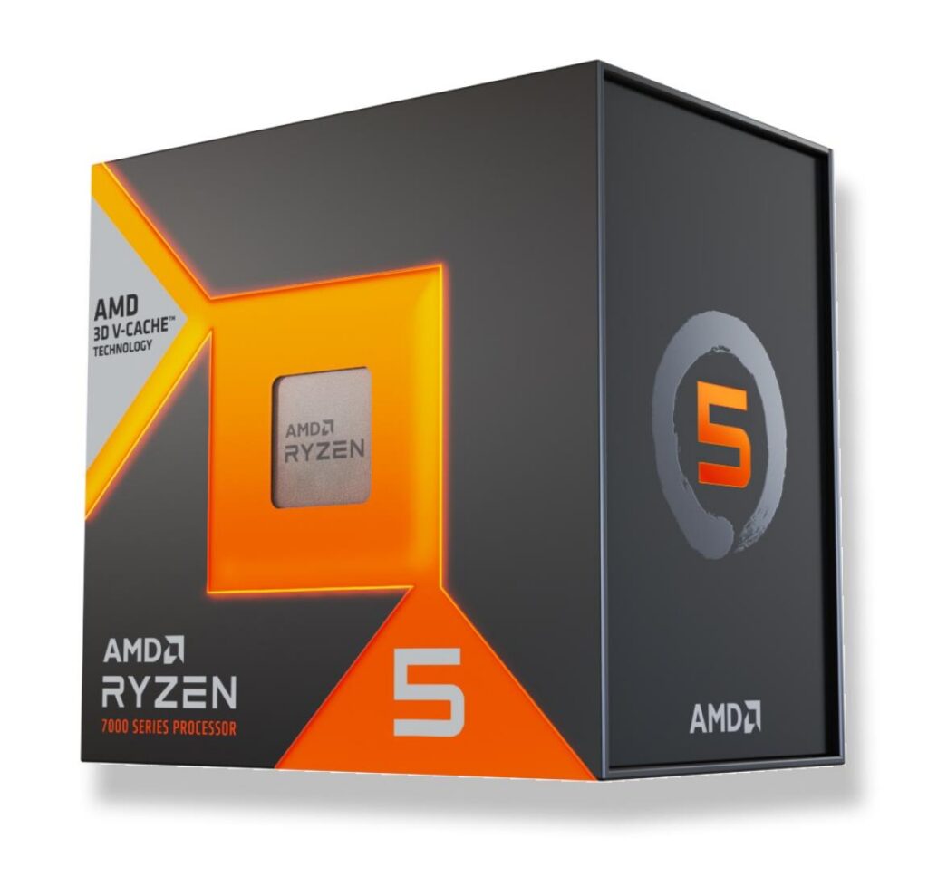 CPU|AMD|Desktop|AMD Ryzen 5|7500X3D|Raphael AM5|4000 MHz|Cores 6|96MB|So...