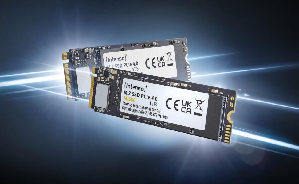 SSD|INTENSO|MI500|2TB|M.2|NVMe|3D NAND|Write speed 4500 MBytes/sec|Read ...