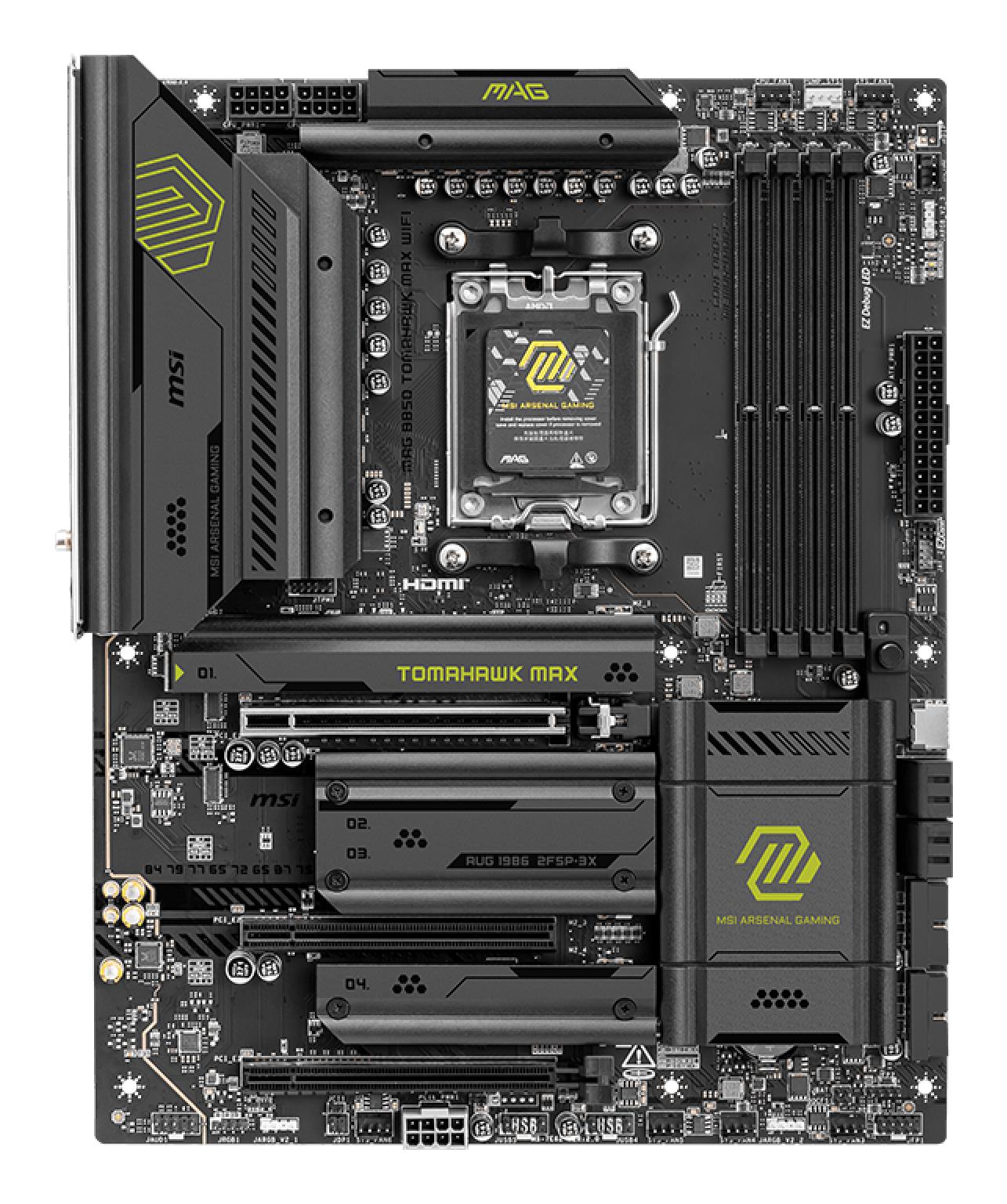 Mainboard|MSI|AMD B850|SAM5|ATX|Memory DDR5|Memory slots 4|3xPCI-Express...
