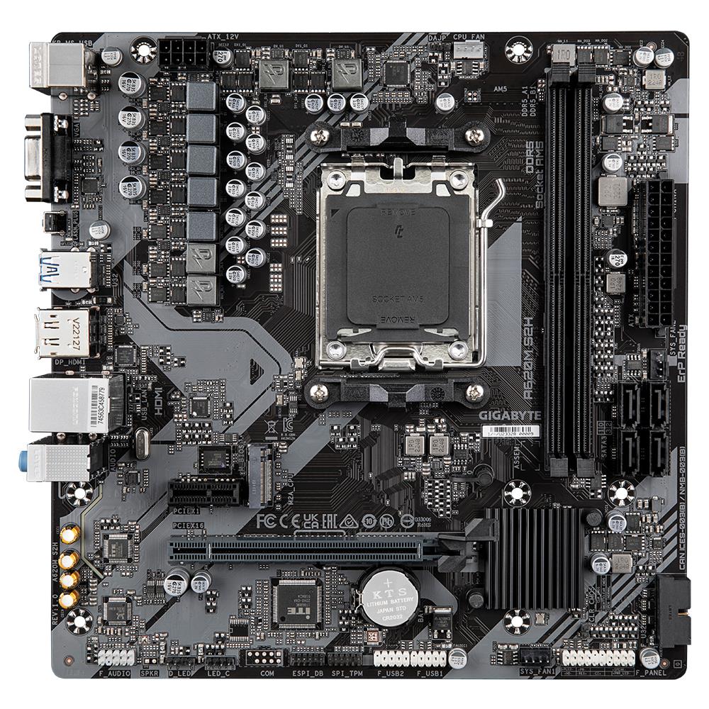 Mainboard|GIGABYTE|AMD A620|Socket AM5|micro ATX|RAM DDR5-SDRAM|2xSlots|...