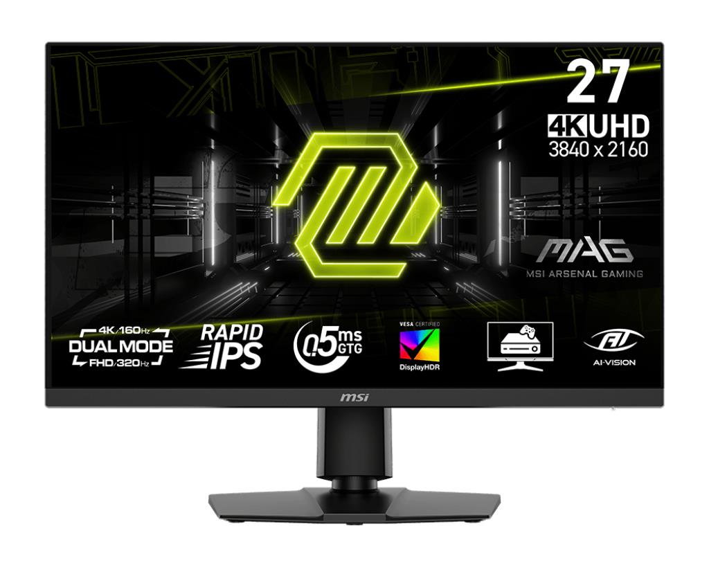 LCD Monitor|MSI|MAG 272URDF E16|27″|Gaming/4K|Matte|Panel IPS|3840...