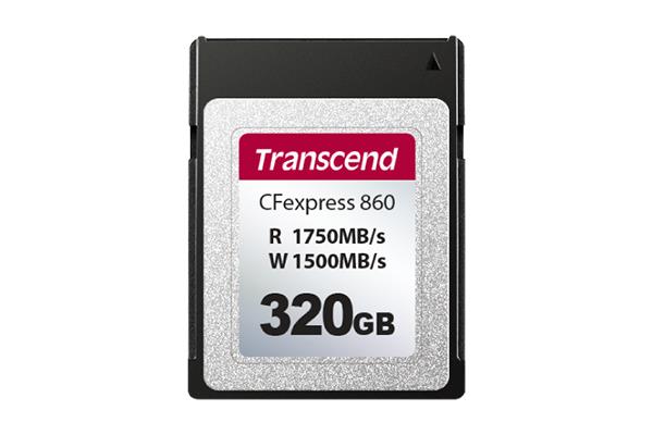 MEMORY COMPACT FLASH 320GB/CFE TS320GCFE860 TRANSCEND