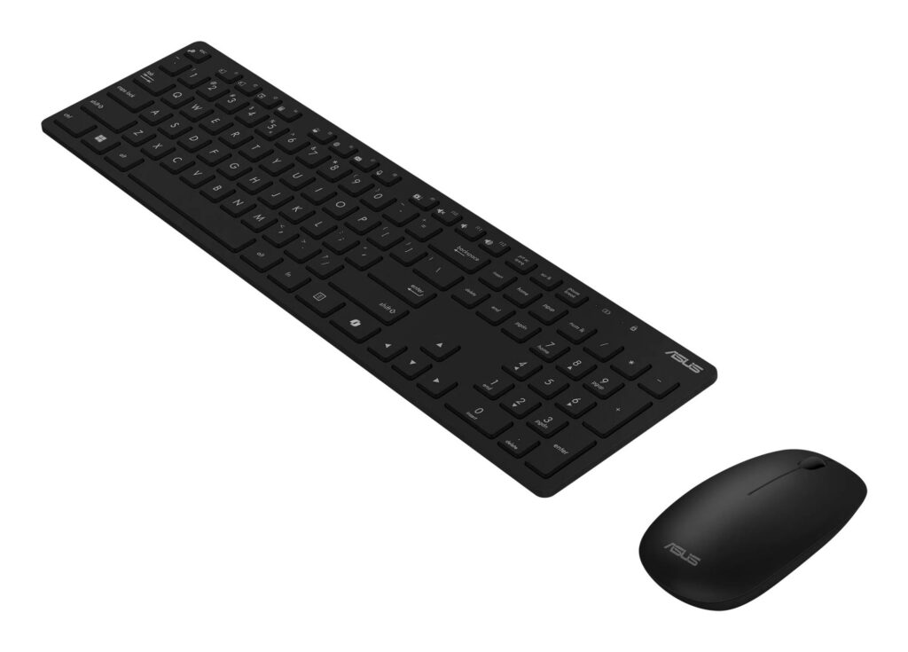KEYBOARD +MOUSE WRL OPT. W5000/BLACK 90XB0430-BKM3N0 ASUS