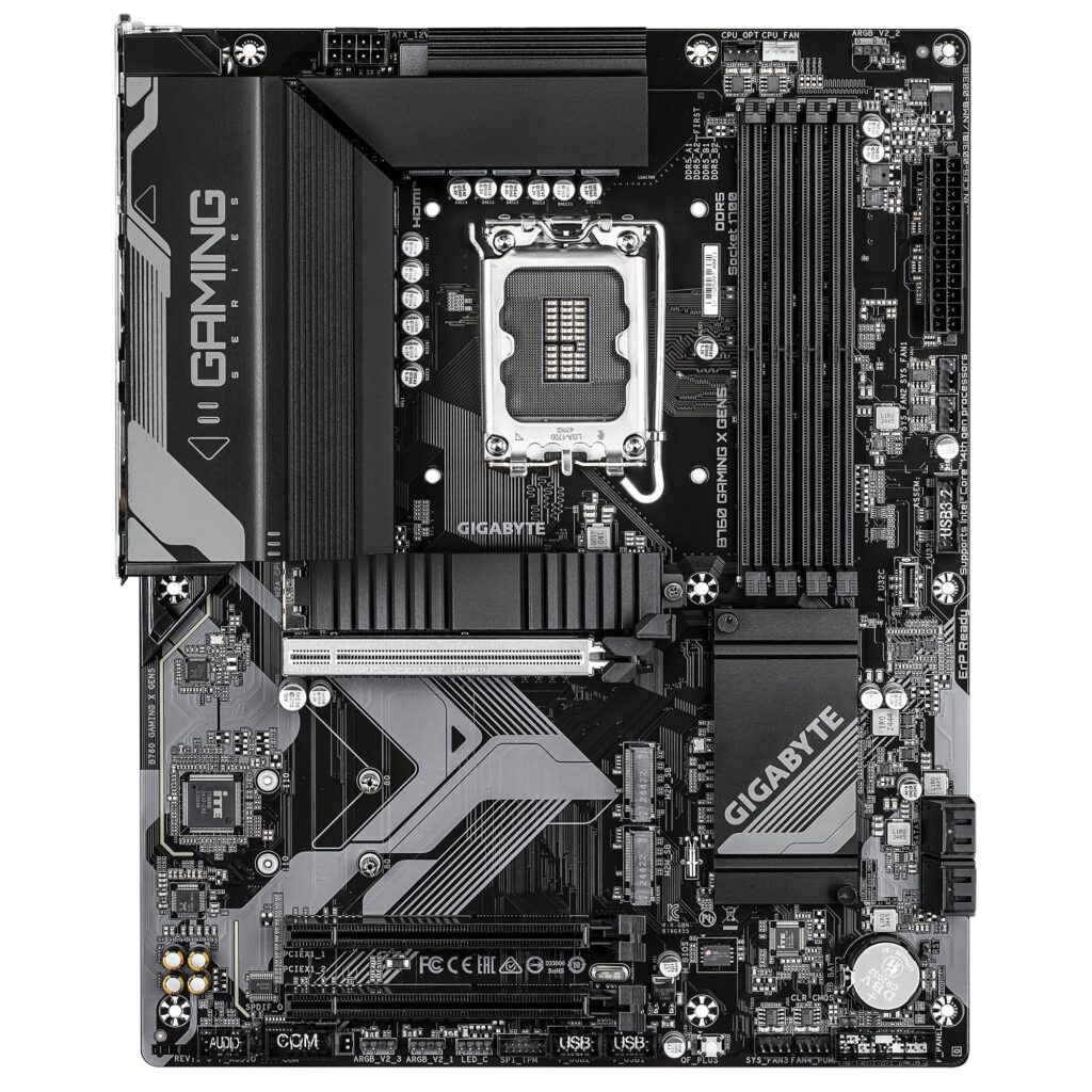 Mainboard|GIGABYTE|Intel B760 Express|LGA1700|ATX|Memory DDR5|Memory slo...