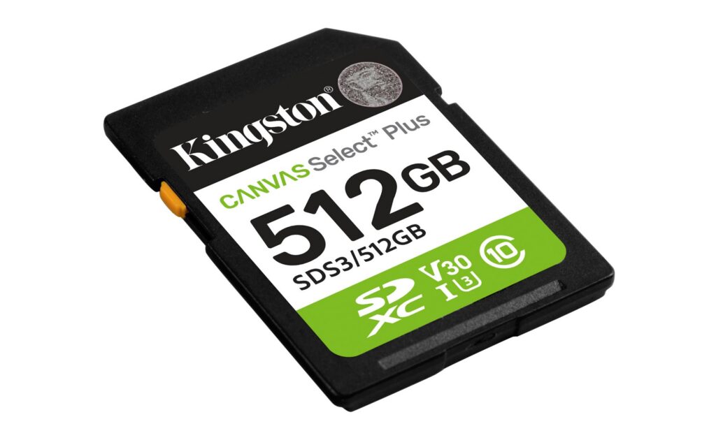 MEMORY SDXC 512GB UHS-I/SDS3/512GB KINGSTON