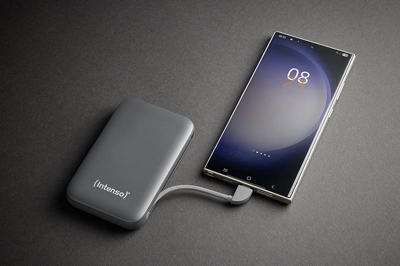 AKUPANK USB 10000MAH/GREY S10000 7333034 INTENSO