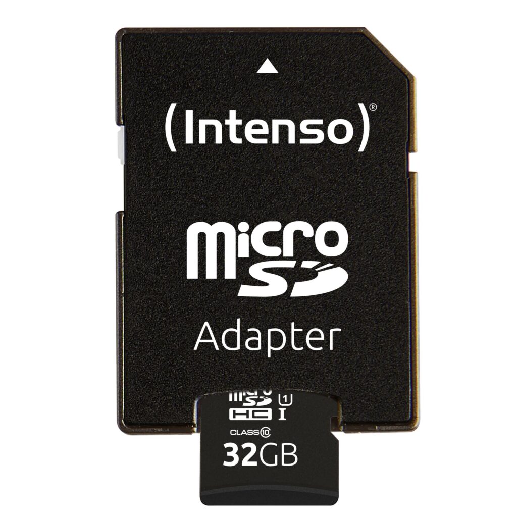 MEMORY MICRO SDHC 32GB UHS-I/W/ADAPTER 3423480 INTENSO
