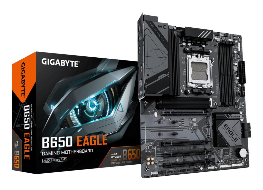 Emaplaat|GIGABYTE|AMD B650|SAM5|ATX|Memory DDR5|Memory slots 4|1xPCI-Ex&...