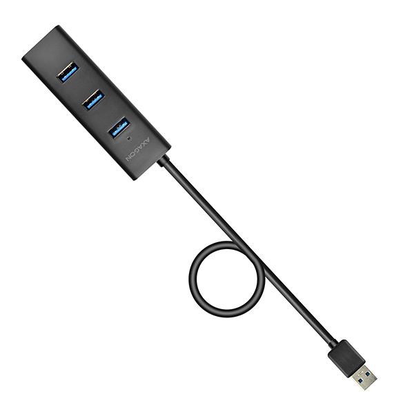 I/O HUB USB3.0 4PORT CHARGING/1.2M HUE-S2BL AXAGON
