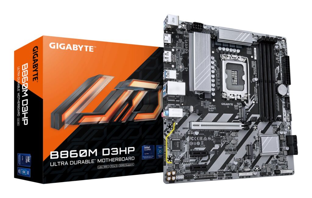 Mainboard|GIGABYTE|Intel B860 Express|LGA1851|Micro-ATX|Memory DDR5|Memo...