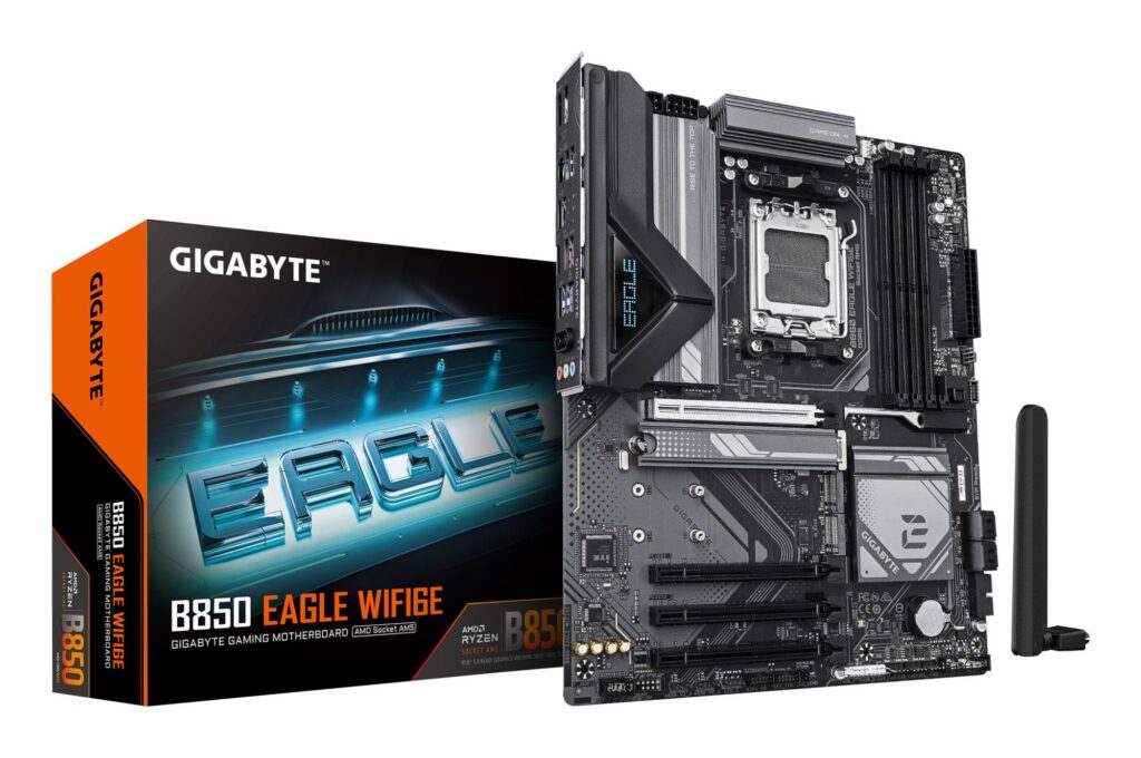 Emaplaat|GIGABYTE|AMD B850|SAM5|ATX|Memory DDR5|Memory slots 4|3xPCI-Ex&...