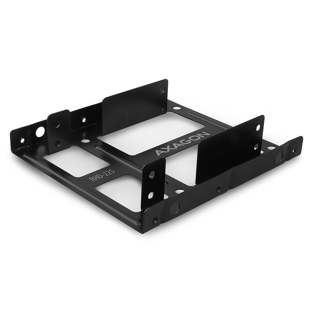 SSD ACC BRACKET 2X2.5″ TO 3.5″/RHD-225 AXAGON