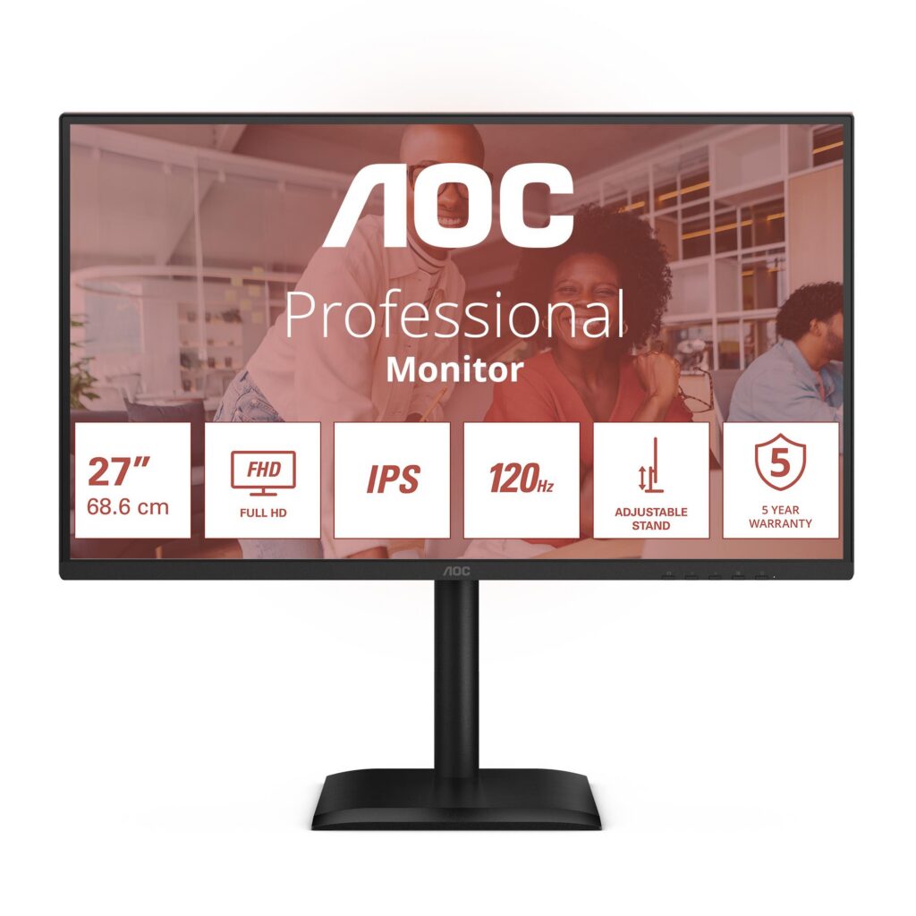 LCD Monitor|AOC|27 “|1920 x 1080 pixels|Full HD|Native aspect rati...