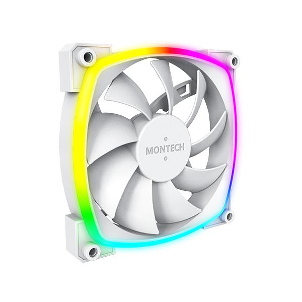 Ventilaator 120MM/AX120 PWM WHITE MONTECH