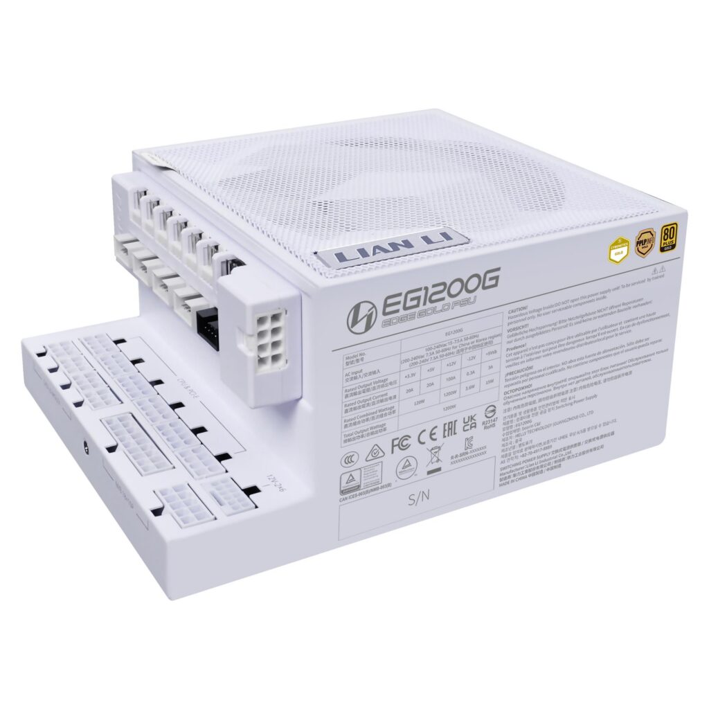 Power Supply|LIAN LI|EDGE GOLD 1200|1200 Watts|Efficiency 80 PLUS GOLD|P...