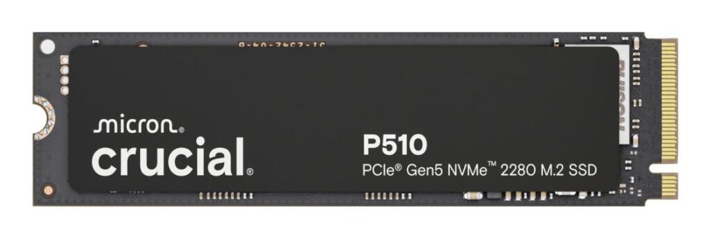 SSD|CRUCIAL|P510|2TB|M.2|PCIe Gen5|NVMe|TLC|Write speed 8700 MBytes/sec|...