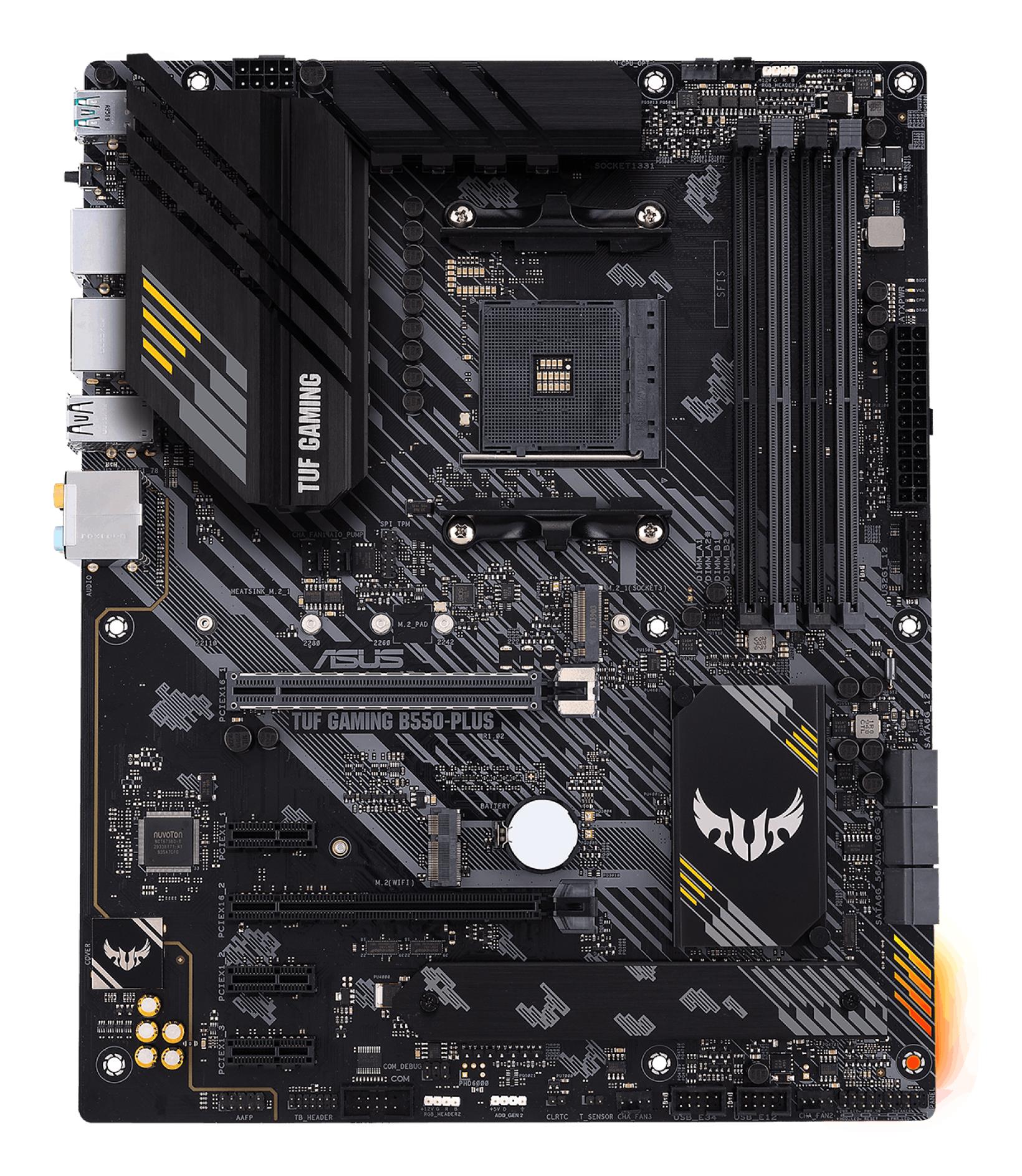 Emaplaat|ASUS|AMD B550|SAM4|ATX|3xPCI-Express 3.0 1x|1xPCI-Express 3.0 &...