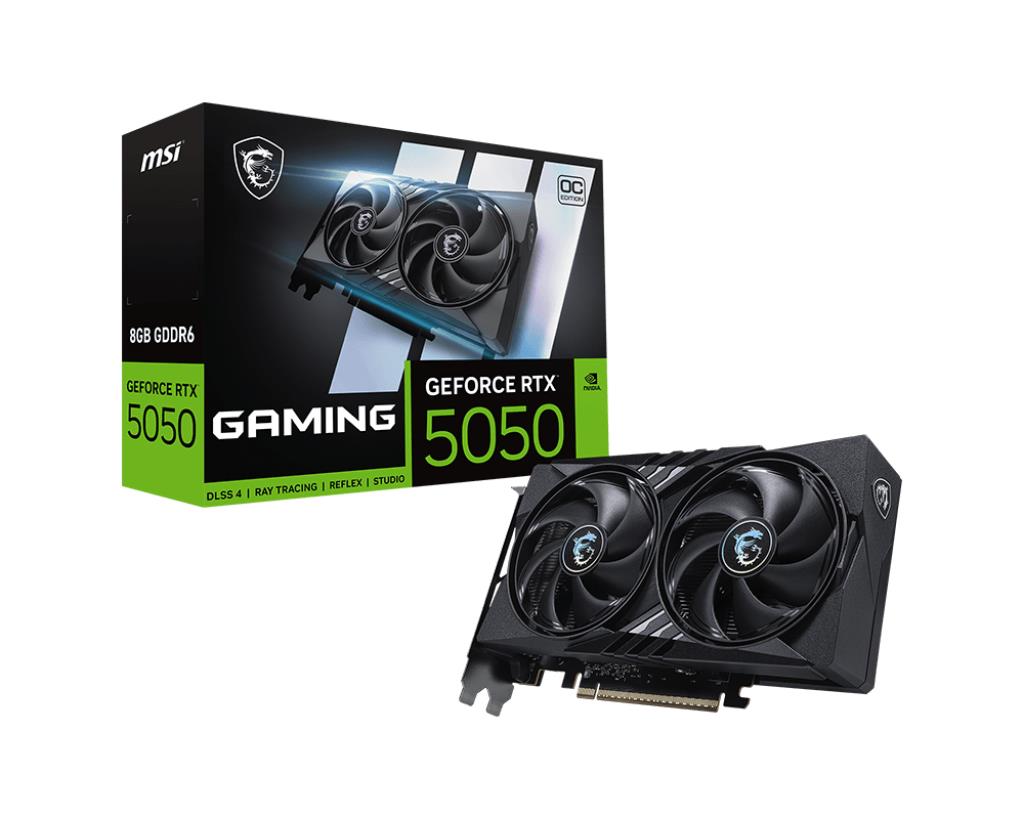 Videokaart|MSI|NVIDIA|GeForce RTX 5050|8 GB|GDDR6|128 bit|PCI Express...