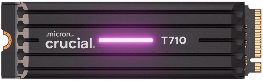 SSD|CRUCIAL|T710|2TB|M.2|PCIe Gen5|NVMe|Write speed 13800 MBytes/sec|Rea...