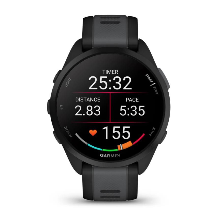 SMARTWATCH FORERUNNER 165/BLACK 010-02863-20 GARMIN