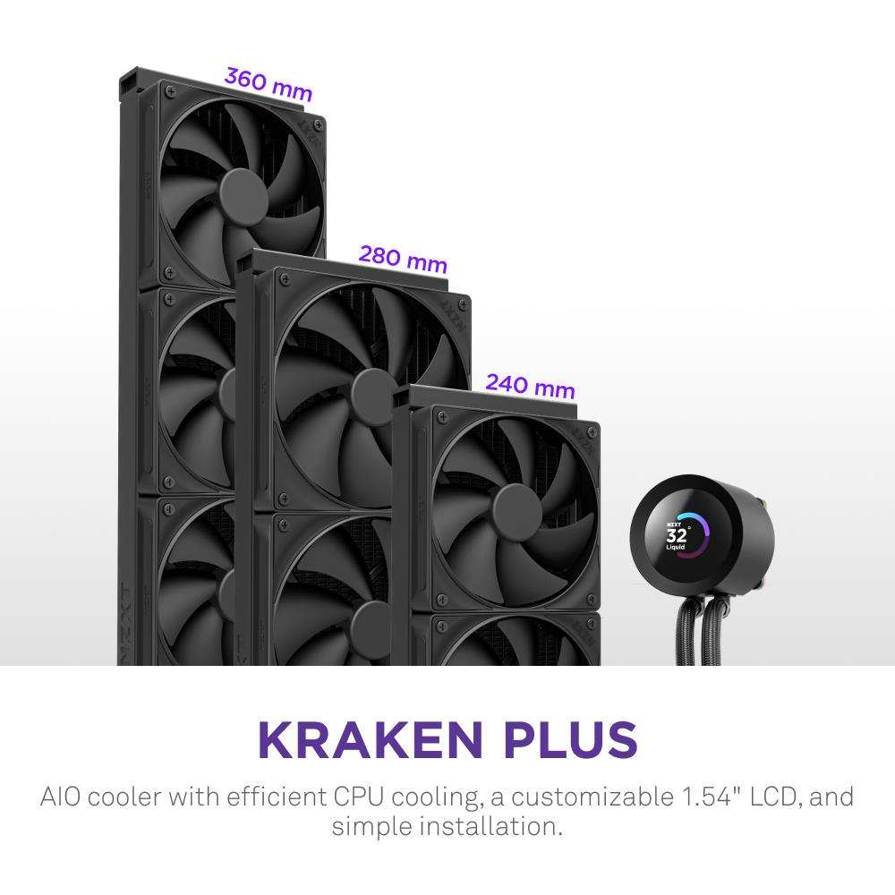 Protsessori Jahutus MULTI SOCKET/KRAKEN PLUS 280 V2 NZXT
