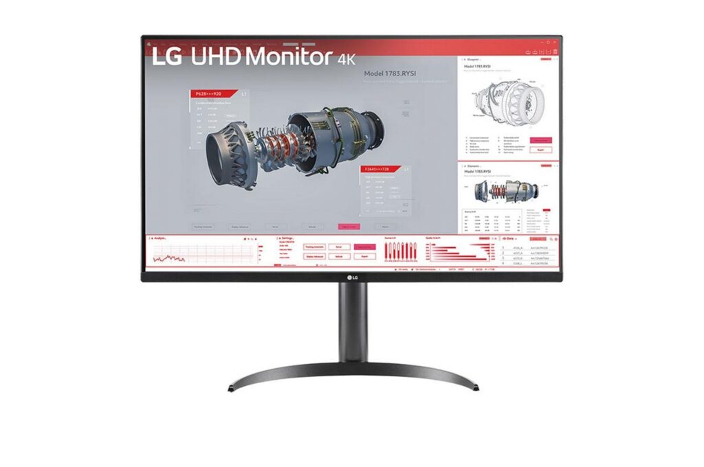 LCD Monitor|LG|31.5 “|3840 x 2160 pixels|4K Ultra HD|Flat|32BR55UK-B