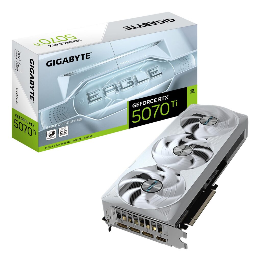 Videokaart|GIGABYTE|NVIDIA|GeForce RTX 5070 Ti|2542 MHz|16 GB|GDDR7|2...
