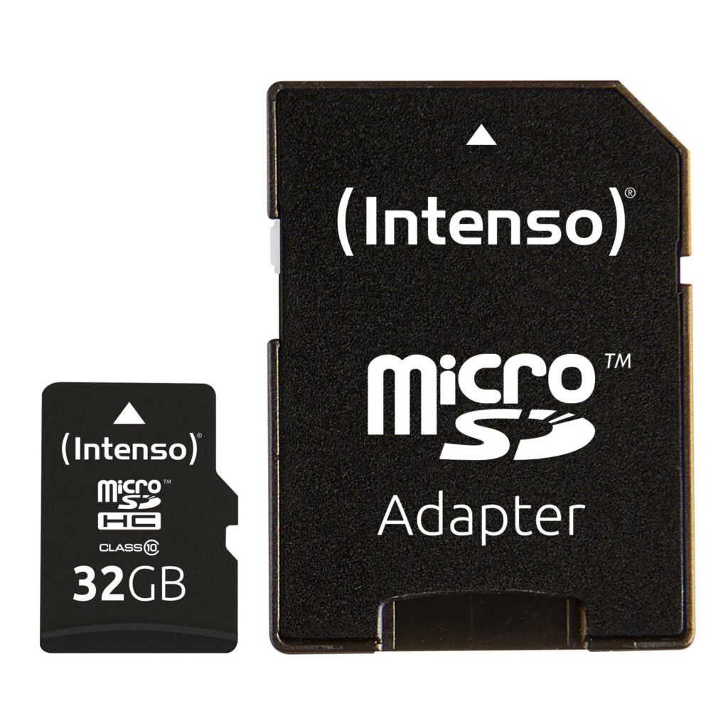MEMORY MICRO SDHC 32GB C10/W/ADAPTER 3413480 INTENSO