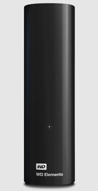 External HDD|WESTERN DIGITAL|Elements Desktop|WDBWLG0200HBK-EESN|20TB|US...