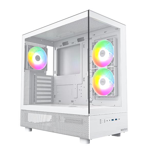 Case|MONTECH|XR|MidiTower|Not included|ATX|MicroATX|MiniITX|Colour White...