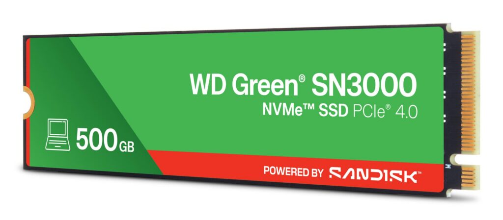 SSD|SANDISK|150xTBW rating|MTBF 1.75 h|NVMe Yes|PCI Express 4.0|M.2|500 ...