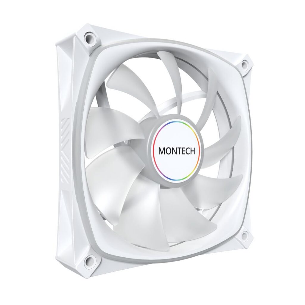 CASE FAN 120MM/AX120 PRO WHITE 3 IN 1 MONTECH