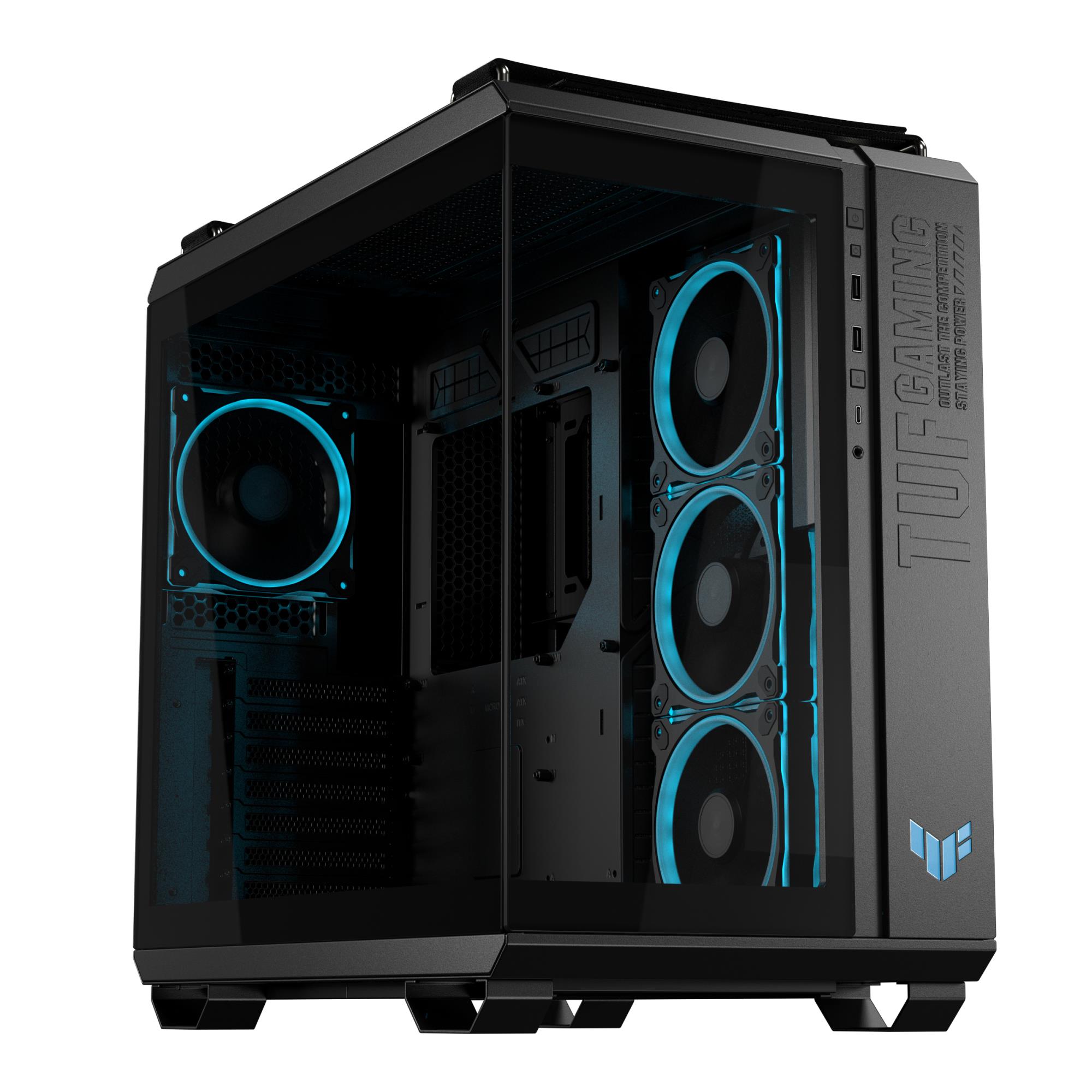 Case|ASUS|TUF Mänguri GT502 Horizon|MidiTower|Case product features Tran...