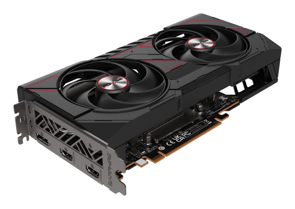 Videokaart|SAPPHIRE|AMD Radeon RX 9060 XT|16 GB|GDDR6|128 bit|PCIE 5R...