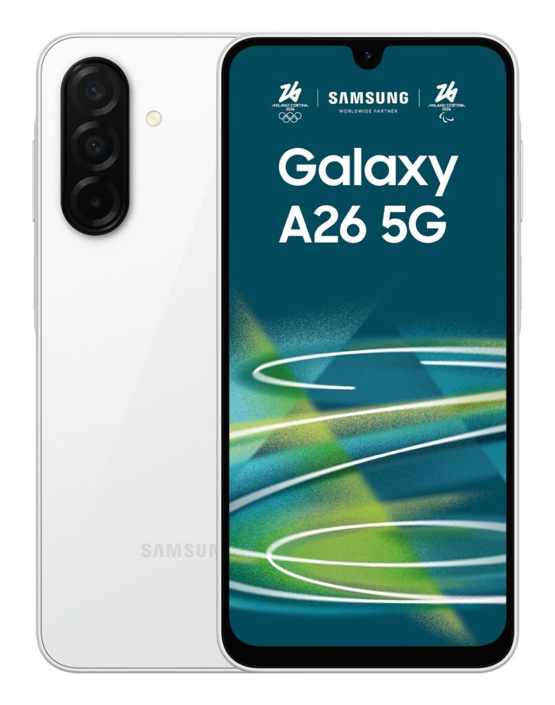 Mobiiltelefon GALAXY A26 5G/128GB WHITE SM-A266B SAMSUNG
