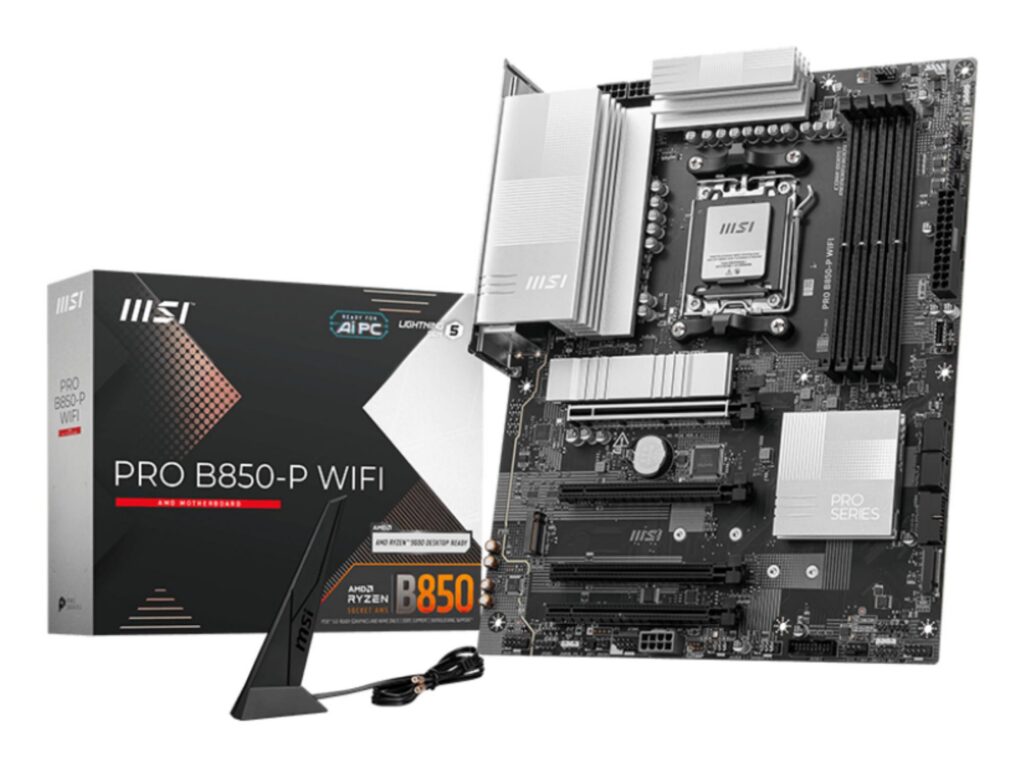 Mainboard|MSI|AMD B850|SAM5|ATX|Memory DDR5|Memory slots 4|4xPCI-Express...