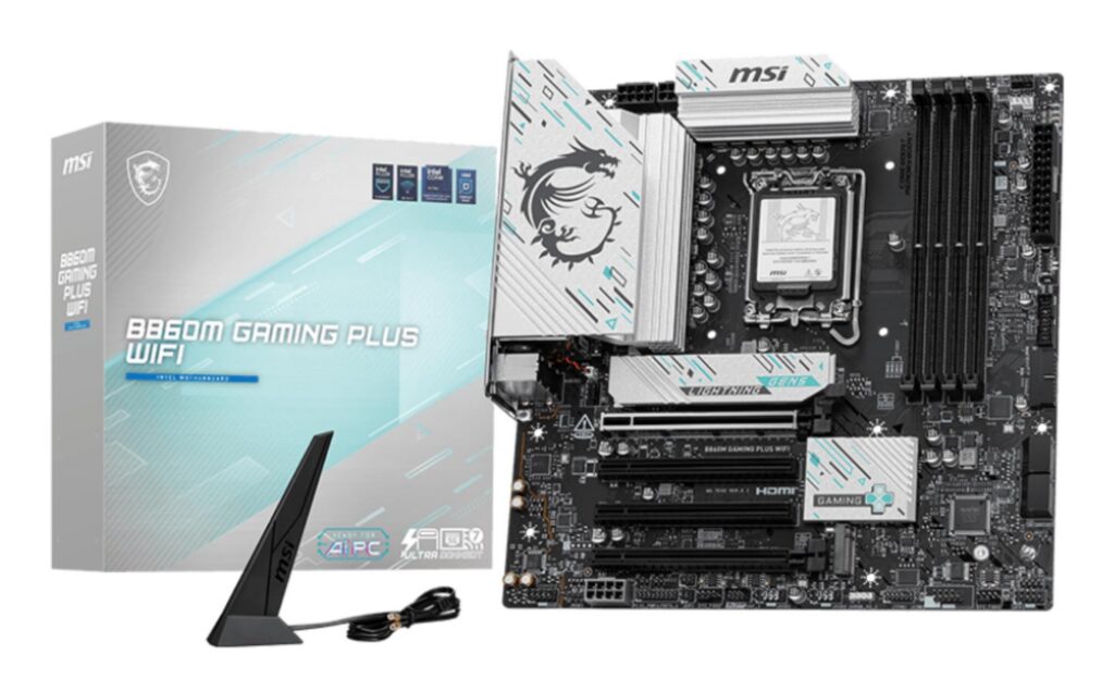 Emaplaat|MSI|Intel B860 Express|LGA1851|Micro-ATX|Memory DDR5|Memory sl&...