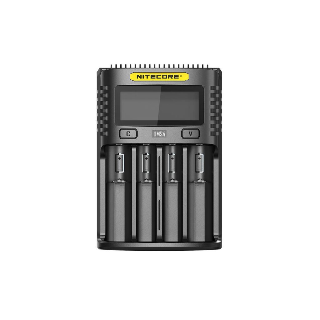 BATTERY CHARGER 4-SLOT/UMS4 NITECORE