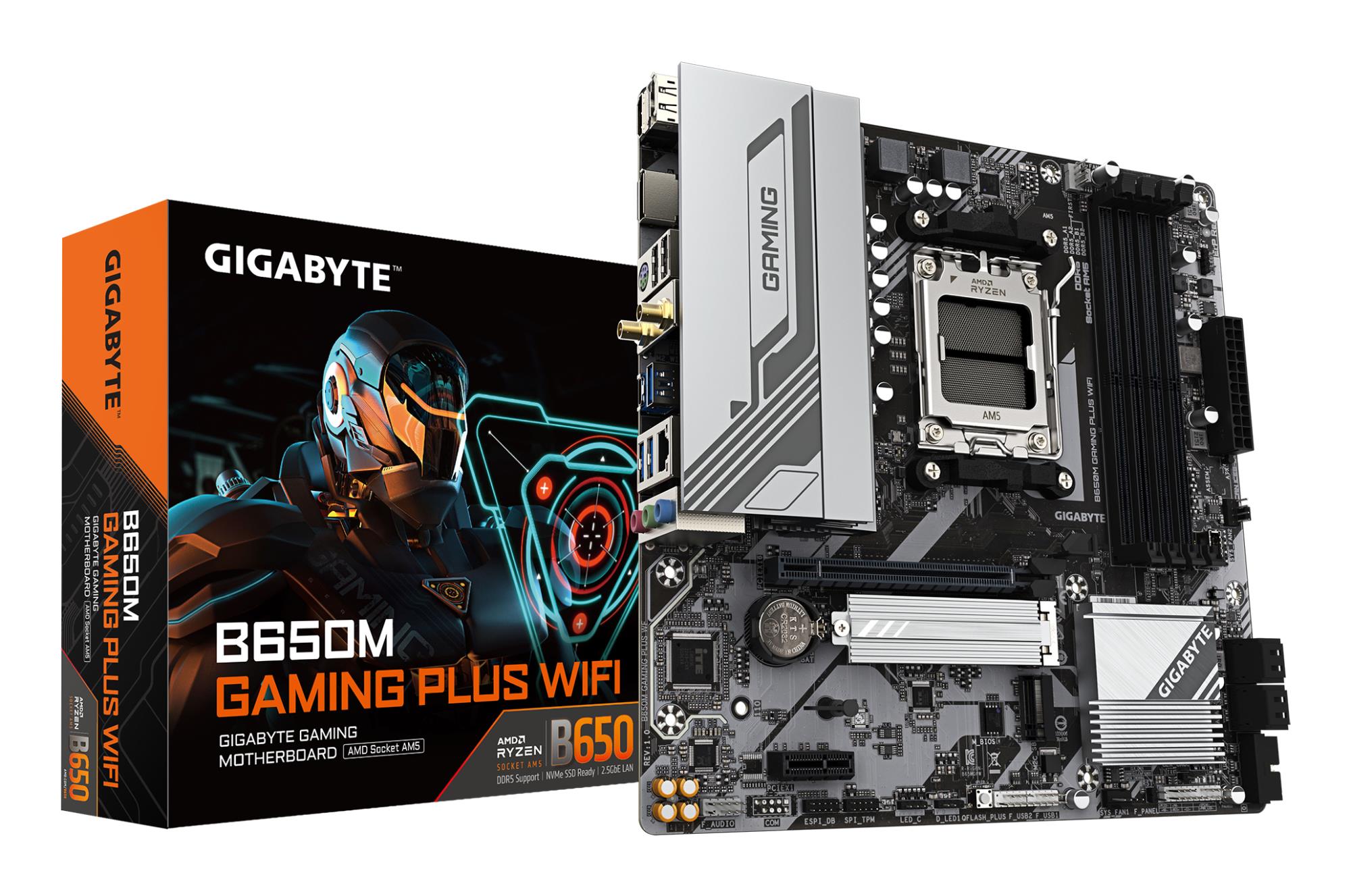 Emaplaat|GIGABYTE|AMD B650|SAM5|Micro-ATX|Memory DDR5|Memory slots 4|B6&...