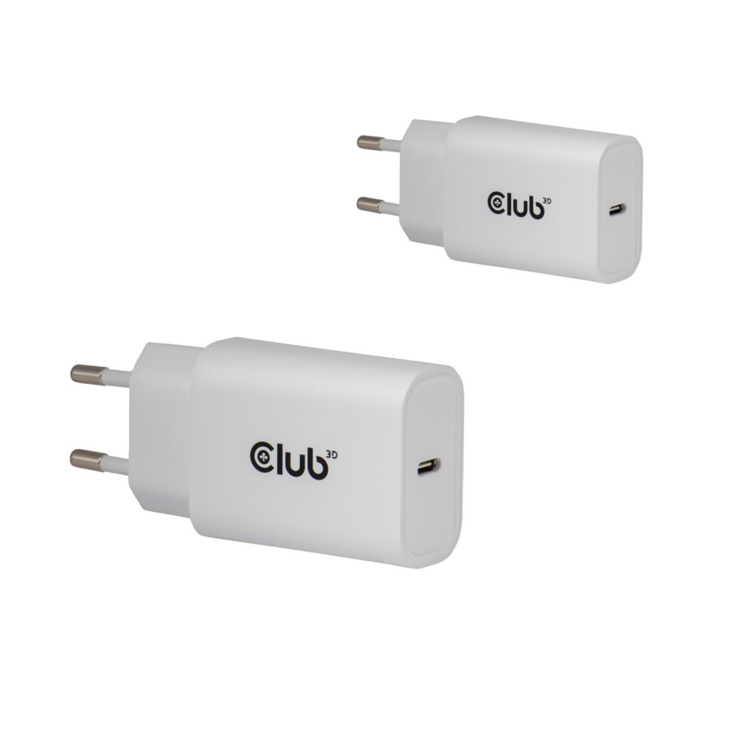 MOBILE CHARGER WALL USB-C/2PACK 30W WH CAC-3020 CLUB3D