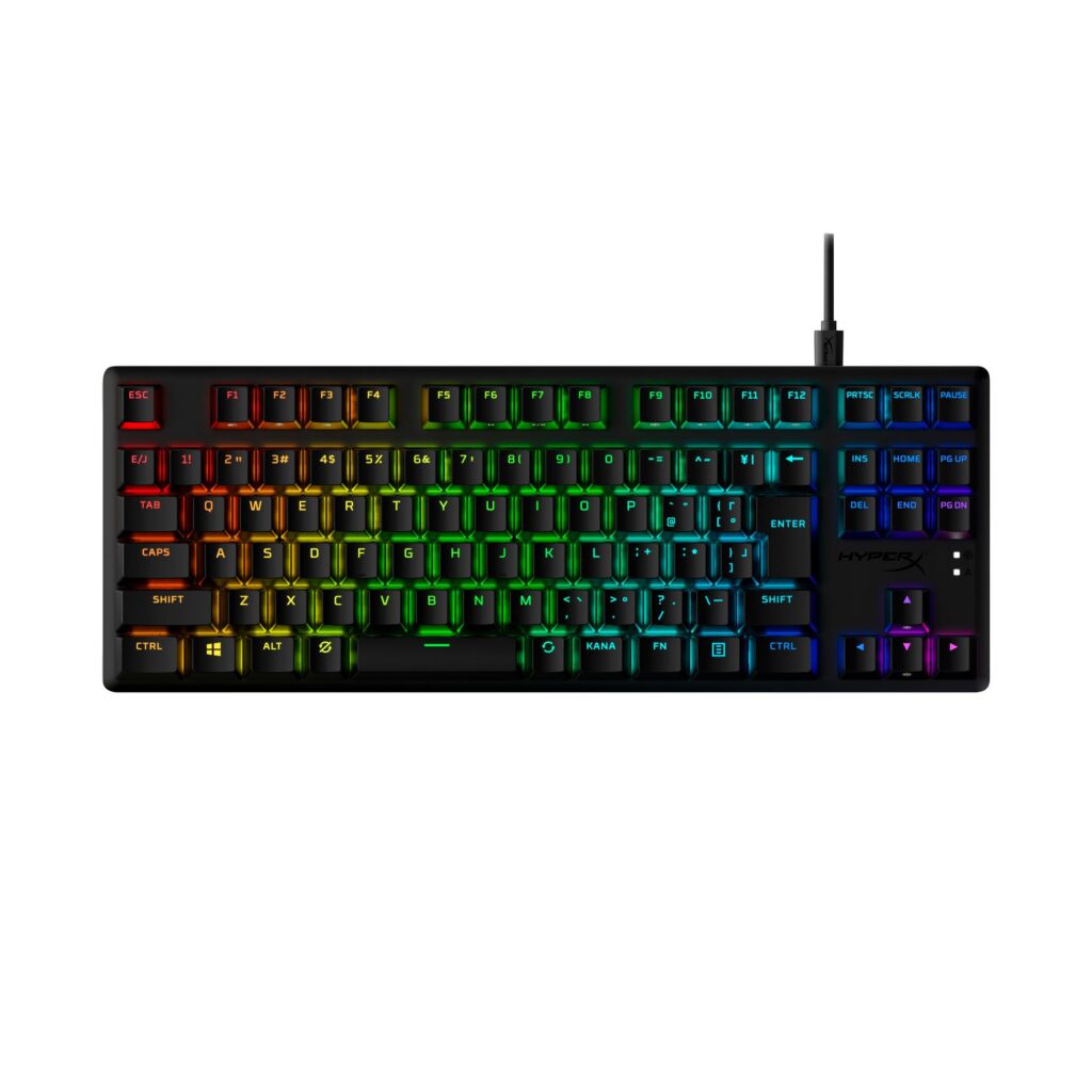 Klaviatuur ALLOY ORIGINS CORE/PBT HX AQUA 639N9AA#ABA HYPERX