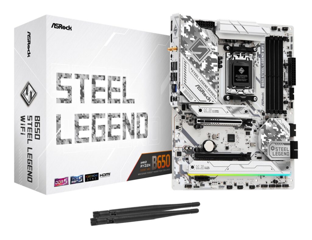 Emaplaat|ASROCK|AMD B650|SAM5|ATX|Memory DDR5|Memory slots 4|1xPCI-Expr&...