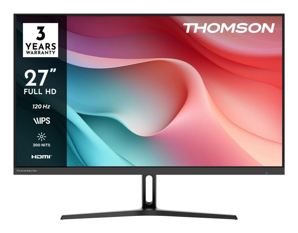 LCD Monitor|THOMSON|27 “|1920 x 1080 pixels|Full HD|Native aspect ...