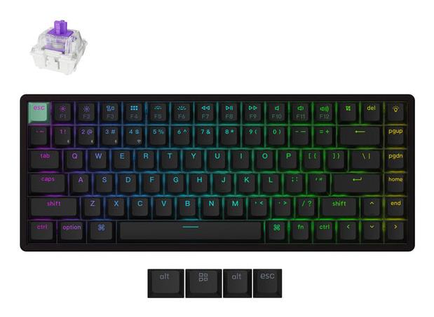 Klaviatuur WRL K2 HE/BLACK K2H-J1 KEYCHRON