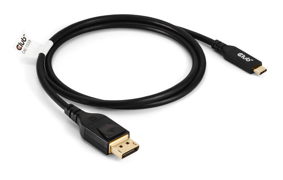 KAABEL USB-C TO DP 1M/M/M CAC-1559 CLUB3D