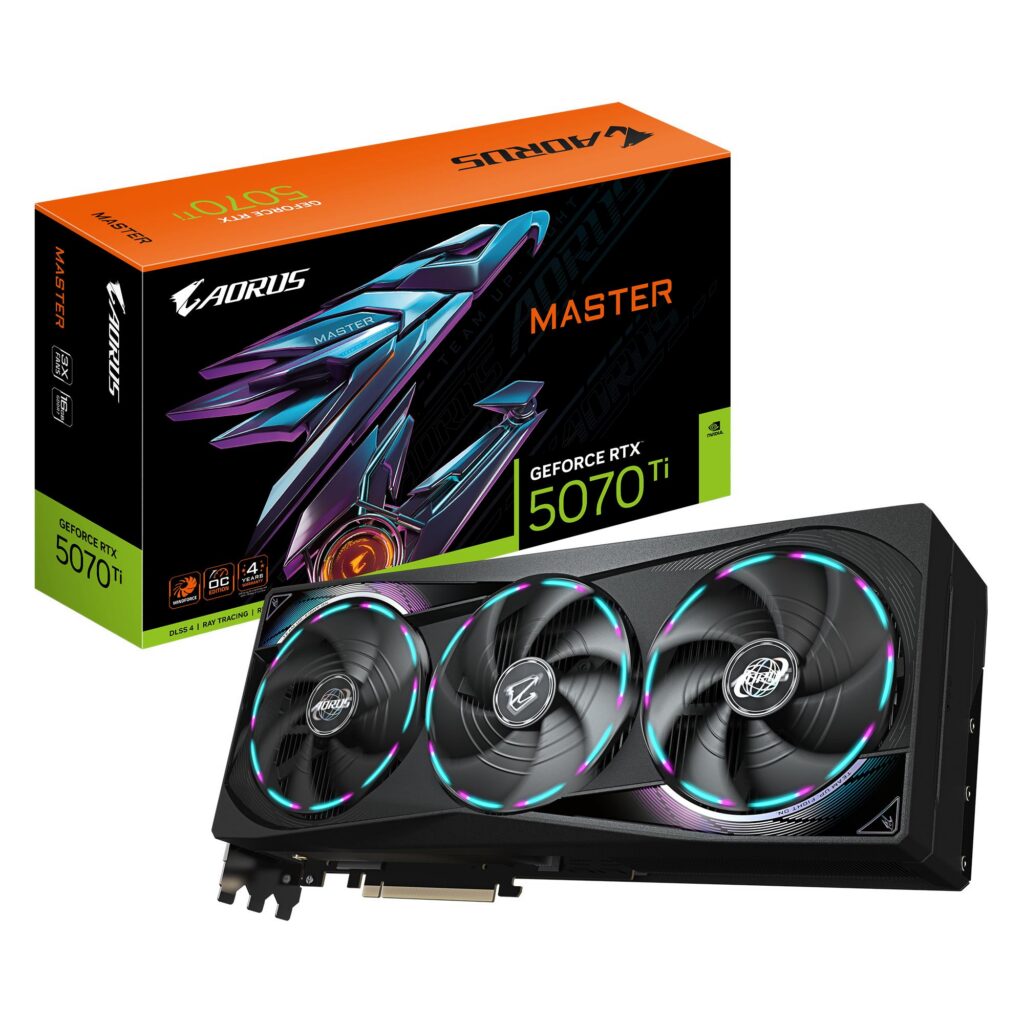 Videokaart|GIGABYTE|NVIDIA GeForce RTX 5070 Ti|16 GB|GDDR7|256 bit|PC…