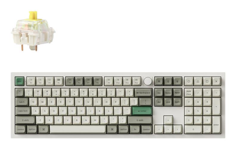 Klaviatuur WRL Q6 MAX RGB/SHELL WHITE Q6M-P4 KEYCHRON