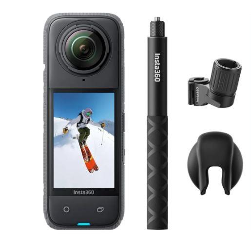 ACTION KAAMERA X5 SKI BUNDLE/CINSAAHA/SKI INSTA360