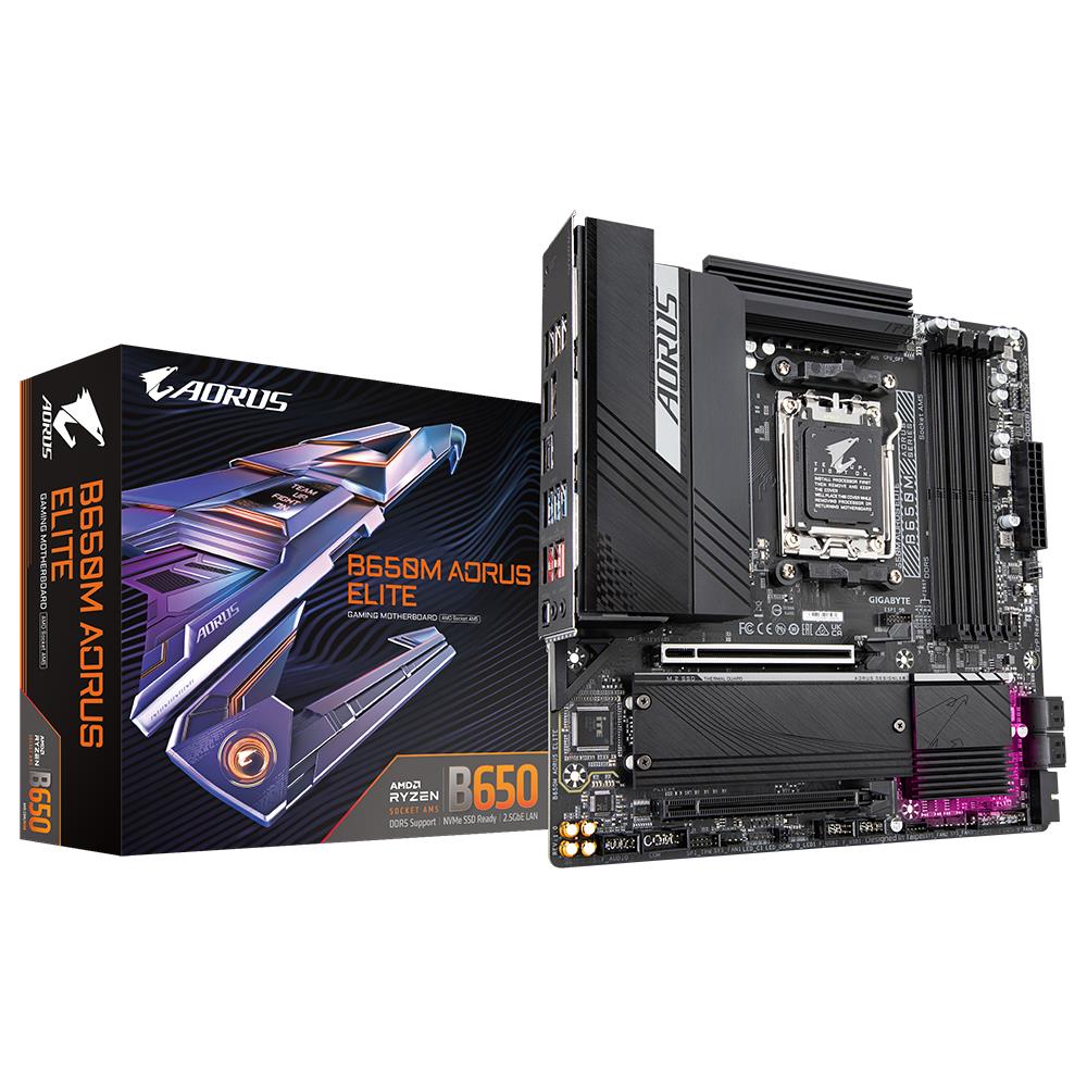 Emaplaat|GIGABYTE|AMD B650|SAM5|Micro-ATX|Memory DDR5|Memory slots 4|B6&...