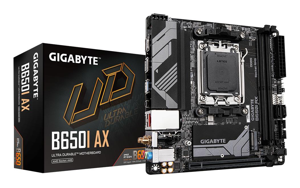 Emaplaat|GIGABYTE|AMD B650|Socket AM5|mini ITX|RAM DDR5-SDRAM|2xSlots|W&...